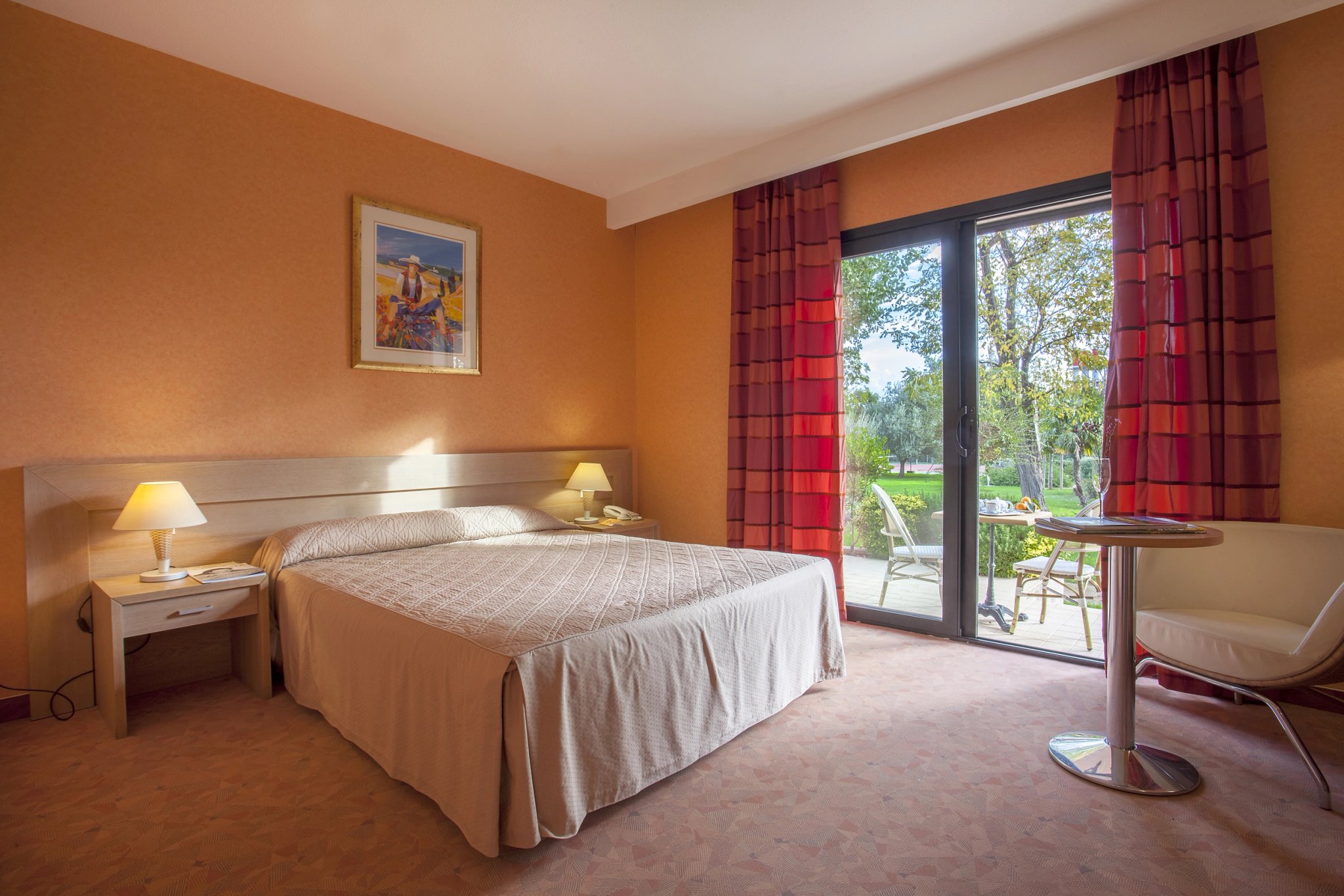 Chambre de l’hôtel 3 étoiles à Lucciana